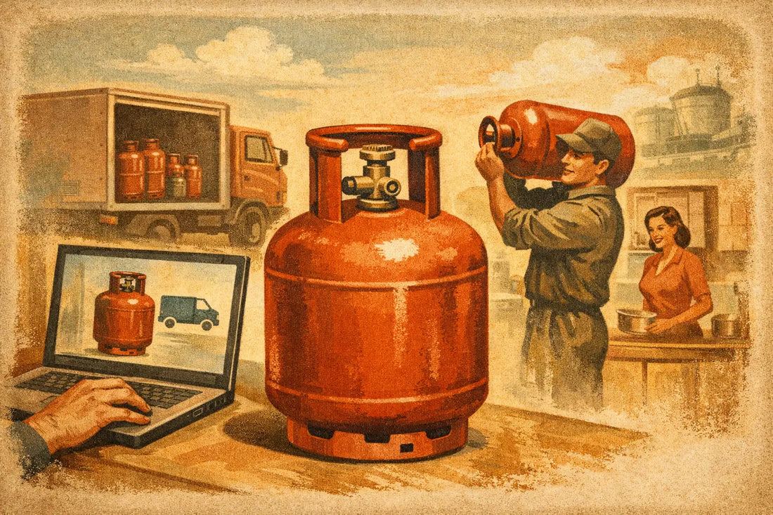 How to Refill LPG Gas Cylinder Online